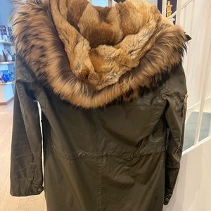 S.A.M coat w fur inside. Too small for me. Great condition